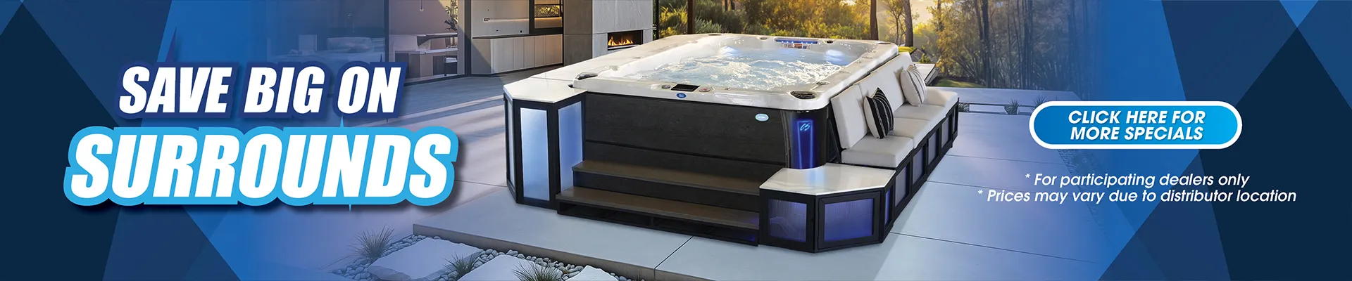 Calspas hot tub being used in a family setting - Thousand Oaks