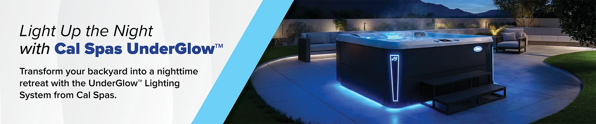 Calspas hot tub being used in a family setting - Thousand Oaks